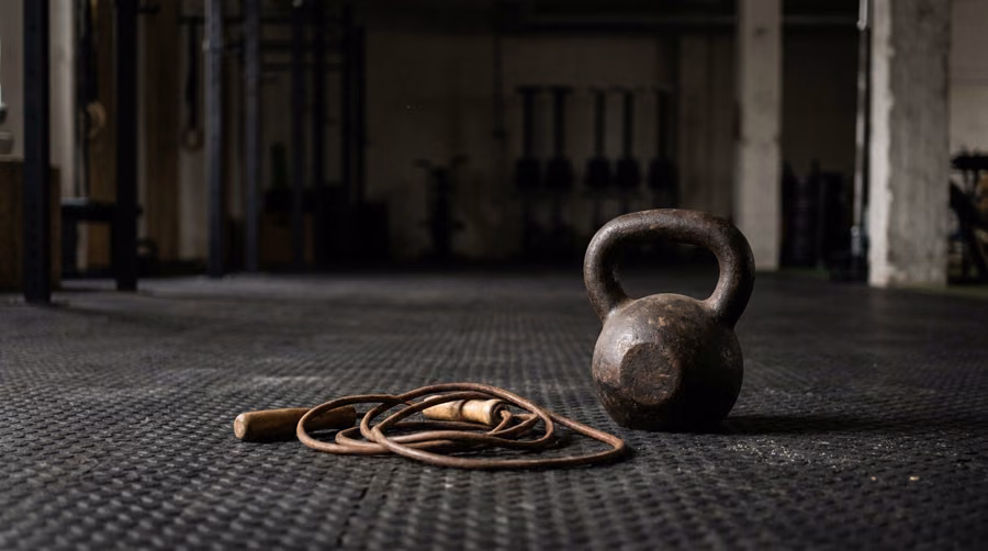 kettlebell + jump rope
