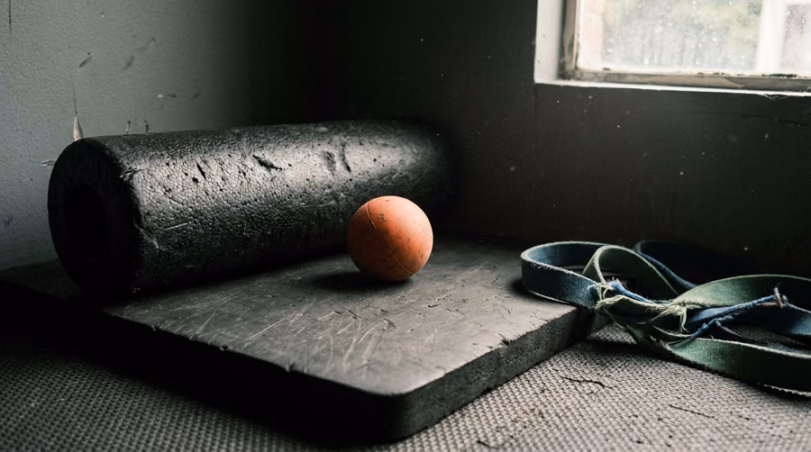 foam roller + band